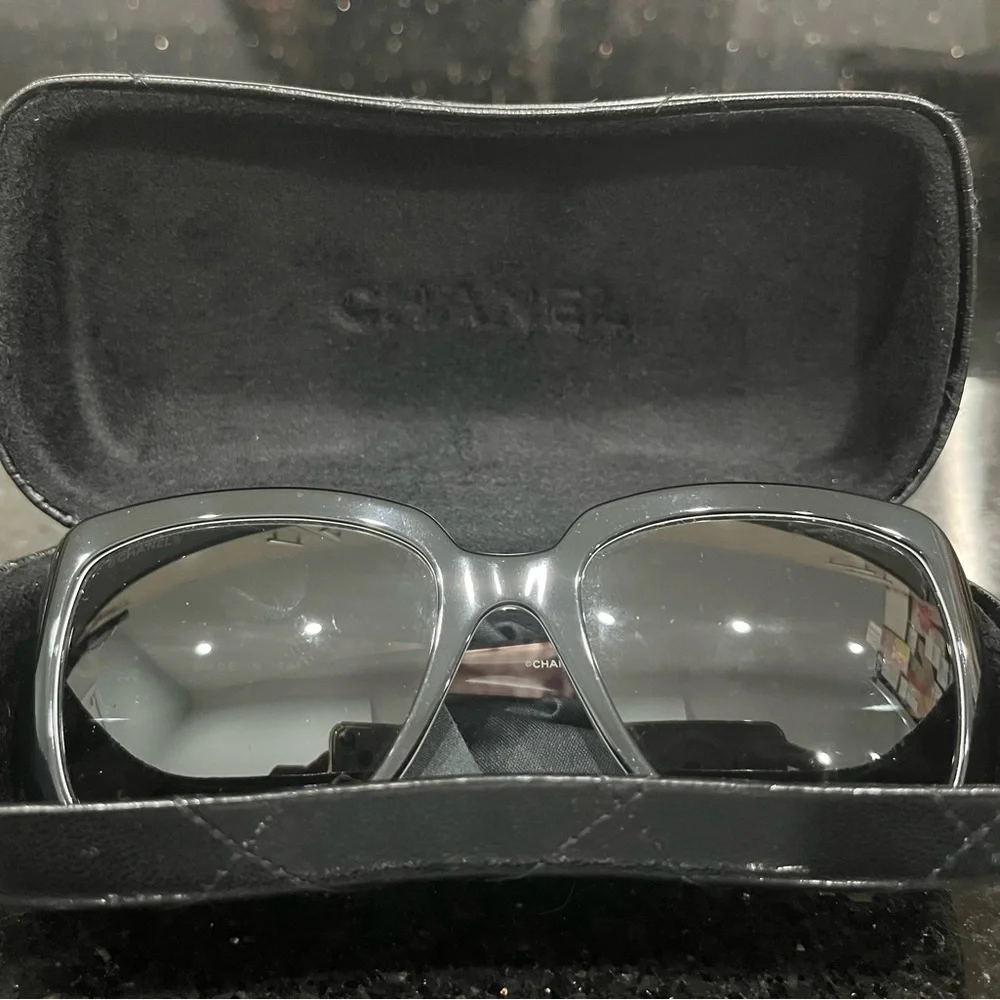 Authentic Big Chanel Sunglasses - Picture 1 of 5